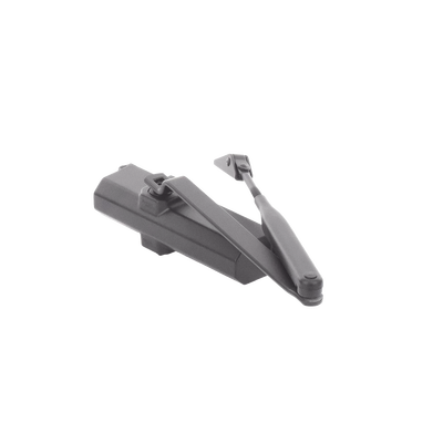 Cierrapuertas Fuerza 4/ Para puertas de hasta 1100 mm de Ancho/ Color Chocolate Oscuro /Certificación UL/ Ideal Puertas Madera - Kompletum