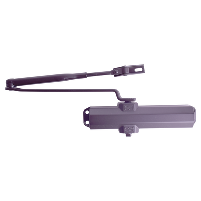 Cierrapuertas Fuerza 4/ Para puertas de hasta 1100 mm de Ancho/ Color Chocolate Oscuro /Certificación UL/ Ideal Puertas Madera - Kompletum