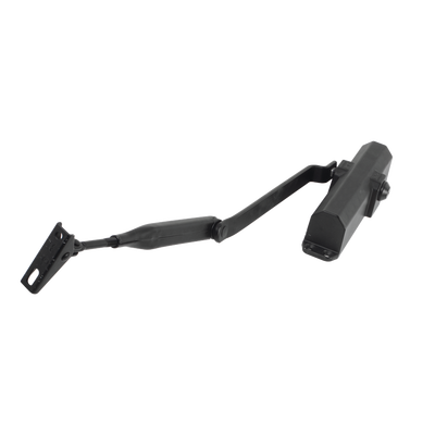 Cierrapuertas Fuerza 4/ Para puertas de hasta 1100 mm de Ancho/ Color Negro /Certificación UL - Kompletum