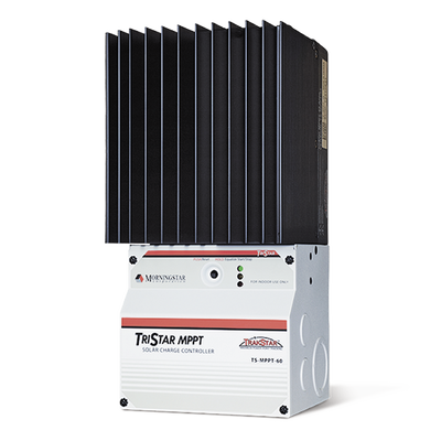 Controlador de Carga MPPT de 60A 12/24/36/48 V, Máximo Voltaje de Circuito Abierto Voc 150Vcc - Kompletum