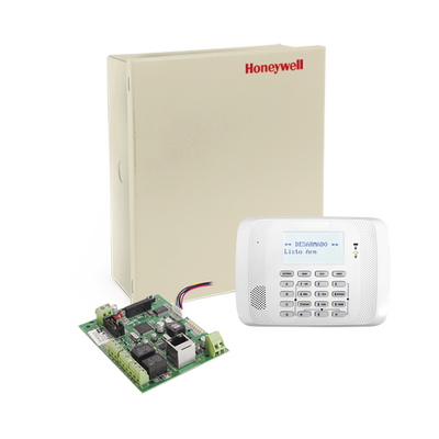 Panel de Alarma para 48 Zonas con Teclado Alfanumérico y Comunicador Universal IP de Crow - Kompletum