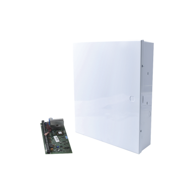 Panel Hibrido de 48 zonas máximo con Gabinete - Kompletum