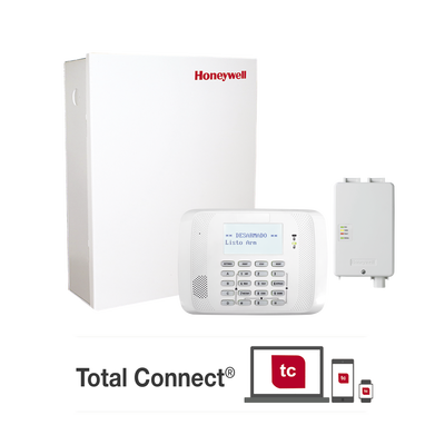 Kit de alarma VISTA48LA con teclado alfanumérico con receptor inalámbrico y Comunicador GSM LTEXA - Kompletum