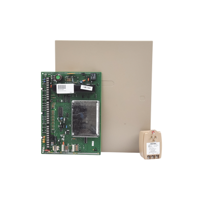 Panel de Alarma Híbrido Cableado convencional, Inalambrico y Vplex para 86 zonas - Kompletum