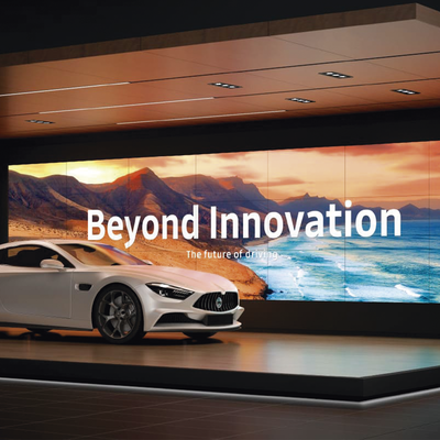 Pantalla Profesional de 46" para Video Wall, Full HD (1080p), HDMI/DVI-D, Bisel Ultra Delgado de 2.25mm. Compatible VESA - Kompletum