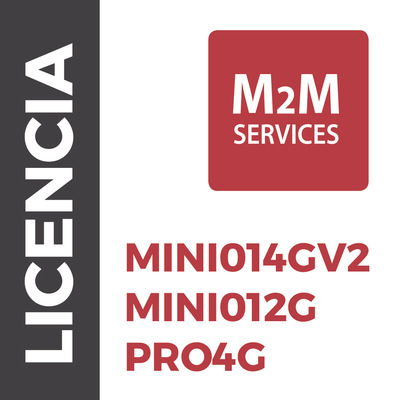Servicio de datos por un Año para comunicadores  MINI014G/V2 y MINI012G, con eventos ilimitados. - Kompletum