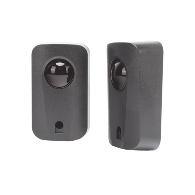 Fotocelda Infrarroja (Transmisor Con Receptor) / Alcance de Hasta 10 metros / Uso en Barreras y Motores de Acceso Vehicular - Kompletum