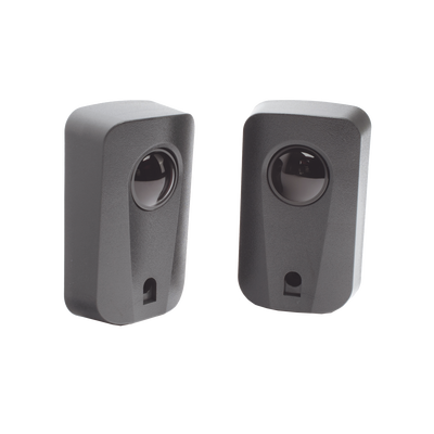 Fotocelda Infrarroja (Transmisor Con Receptor) / Alcance de Hasta 10 metros / Uso en Barreras y Motores de Acceso Vehicular - Kompletum