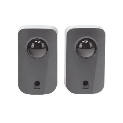 Fotocelda Infrarroja (Transmisor Con Receptor) / Alcance de Hasta 10 metros / Uso en Barreras y Motores de Acceso Vehicular - Kompletum