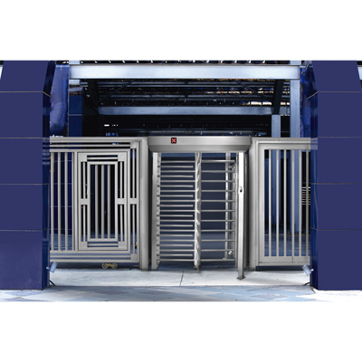 Torniquete Sencillo / Cuerpo Completo / Interior/Exterior /  Acero Inoxidable /Acabado de Lujo / Alto Tráfico - Kompletum