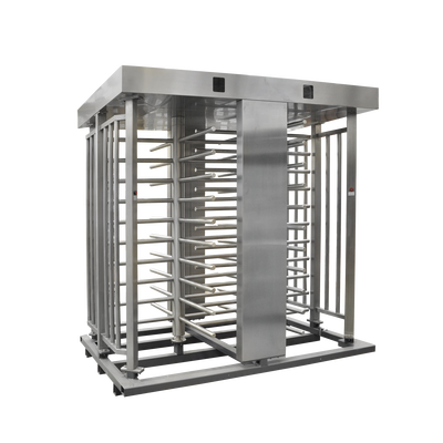 Torniquete Doble / Cuerpo Completo / Interior/Exterior / 100% Acero Inoxidable / Acabado de Lujo / Alto Tráfico - Kompletum