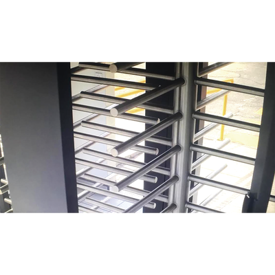 Torniquete Doble / Cuerpo Completo / Interior/Exterior / 100% Acero con Pintura Gris / EJE CENTRAL de Acero Inoxidable / Acabado de Lujo / Alto Tráfico - Kompletum