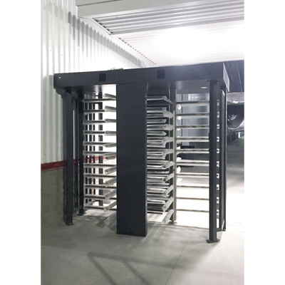 Torniquete Doble / Cuerpo Completo / Interior/Exterior / 100% Acero con Pintura Gris / EJE CENTRAL de Acero Inoxidable / Acabado de Lujo / Alto Tráfico - Kompletum