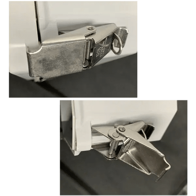 Caja Impermeable De Fibra De Vidrio, 6.77" (17.19cm) Alto x 6.77" (17.19cm) Ancho x 4.06" (10.31cm) Profundidad, Con Ventanilla, Listado UL/cUL, Hecho En EE.UU, Serie EnviroArmour® - Kompletum