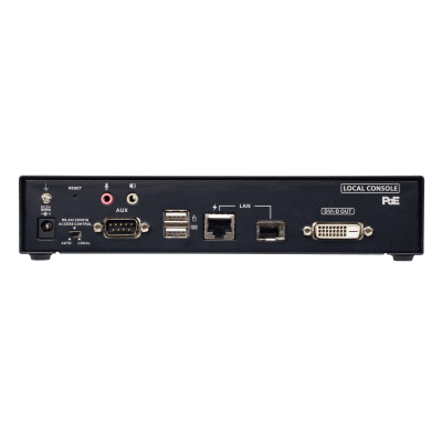 Transmisor KVM sobre IP DVI-D Dual Link 2K | Resolución 2560x2048 @ 50Hz | Zero Latency | SFP Fiber 10 km | Dual Power o PoE | Aplicaciones ATC | Matrix System - Kompletum