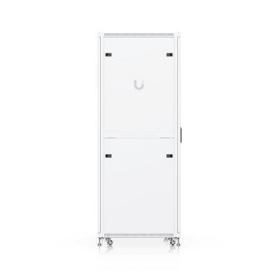 UACC Rack Cabinet 42U (600 × 800 mm) – Gabinete de Piso Totalmente Ensamblado con Ventiladores Integrados, Paneles Removibles, Ruedas con Seguro y Puerta Frontal Perforada para Óptimo Flujo de Aire - Kompletum