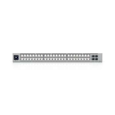 UniFi Switch USW-Pro-XG-48 / Capa 3 / 48 puertos (32 × 10 GbE, 16 × 2,5 GbE) + 4 puertos SFP28 25 G - Kompletum