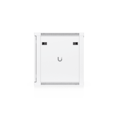 UACC Rack Cabinet 12U (598 x 600 mm) - Gabinete Cerrado para Montaje en Pared con Puerta Frontal Perforada, Totalmente Ensamblado con Ventiladores Integrados y Paneles Removibles - Kompletum