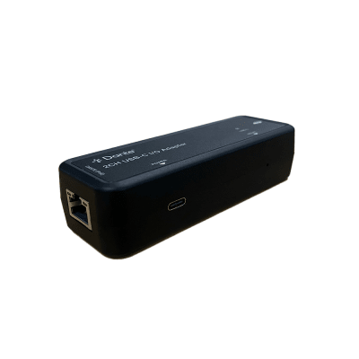 Extensor de Audio Dante® 2CH USB-C I/O Adapter | HDMI 1.4 | 4K@30Hz | Audio 7.1CH HD | USB-C | PoE | Dante® Controller | Latencia Configurable 1-5ms | ESD Protección IEC 61000-4-2 - Kompletum