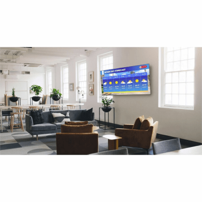 Soporte de Pared Articulado SmartMount para Pantallas 43" a 65"+ / Extensión 30.1" (765mm) / Capacidad 90 lb (41kg) / VESA 200x100 a 600x400mm / Pivote ±90° / Gestión Integrada de Cables - Kompletum