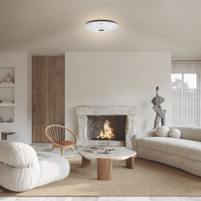 Lámpara de Techo LED / 40W / 3000 Lúmenes / 3 Temperaturas de Color (2700K-6500K) / IP20 Interior / Vida Útil 50,000 Horas / Material Aluminio y PC / Base Sobreponer - Kompletum