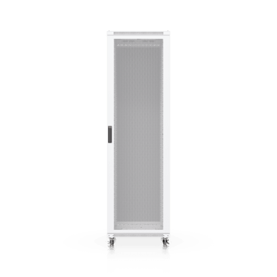 UACC Rack Cabinet 42U (600 × 800 mm) – Gabinete de Piso Totalmente Ensamblado con Ventiladores Integrados, Paneles Removibles, Ruedas con Seguro y Puerta Frontal Perforada para Óptimo Flujo de Aire - Kompletum