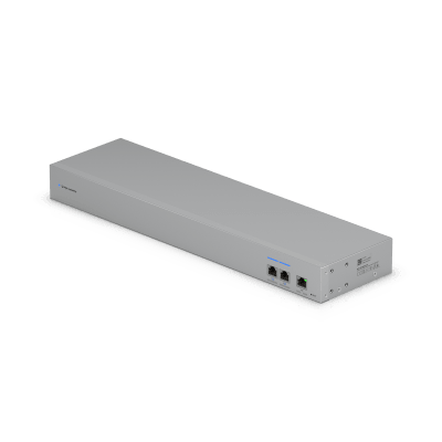 UniFi USW-WAN – Switch WAN Capa 2 con 3 Puertos RJ45 10 GbE y 1 Puerto RJ45 GbE y Alimentación CA Redundante para Alta Disponibilidad con UniFi Gateways en Modo Shadow (Rack 1U) - Kompletum