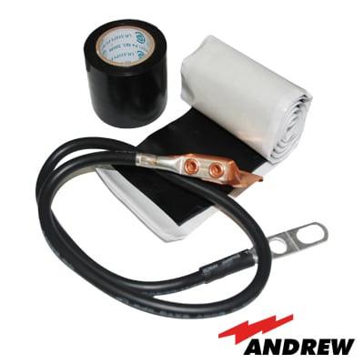 Kit de aterrizaje Estándar para cable de 1/4" y 3/8", longitud del conductor 24" ANDREW / COMMSCOPE