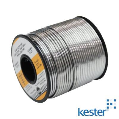 Rollo de Soldadura KESTER de 63% Sn y 37% Pb de 0.062" de 454 gr. KESTER