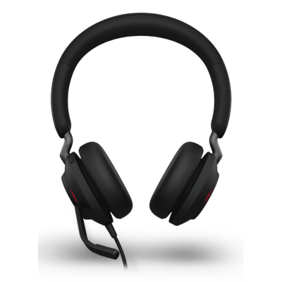 Jabra Evolve 2 40SE, Auricular Stereo Versión MS con Aislamiento de Ruido, Conexión USB C/A y Indicador de Ocupado (Busylight) (24189-999-799) - Kompletum