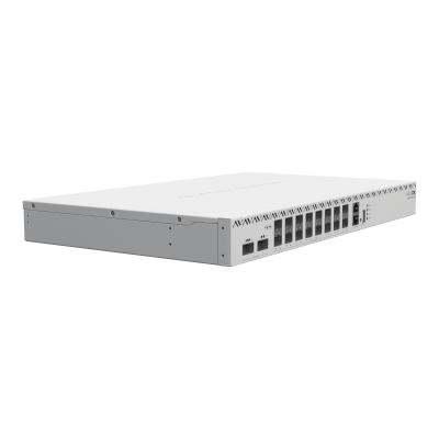 Cloud Router Switch, 16 puertos SFP28 25 Gbps, 2 puertos QSFP28 10 Gbps - Kompletum