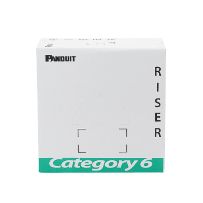 Bobina de Cable UTP, Categoría 6 de Alto Rendimiento (+350 MHz),  23 AWG, PVC (CMR, Riser), Bobina de 305 m, Color Azul - Kompletum