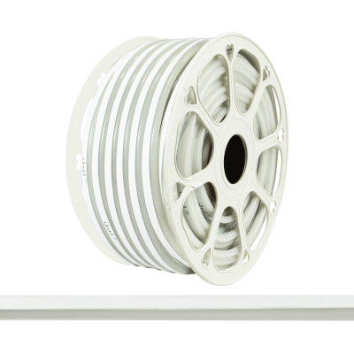 Manguera Luminosa LED Neón RGB / 50 Metros / IP65 Interior-Exterior / Corte Cada 100 cm / 300W Máximo / 120° Ángulo de Luz / Libre de Mercurio - Kompletum