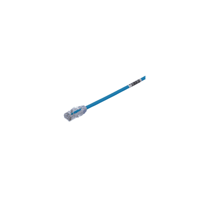 Cable de Parcheo UTP Cat6A, CM/LSZH, Diámetro Reducido (28AWG), Color Azul, 13 m. - Kompletum