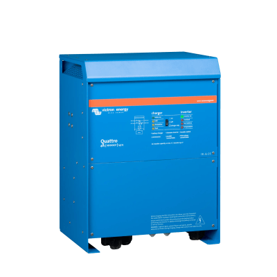 Quattro 48/10000/140-100/100 230V / Inversor Cargador de Onda Pura / Entrada 48 Vcc / Salida 8000 W 230 Vca  60 Hz - Kompletum