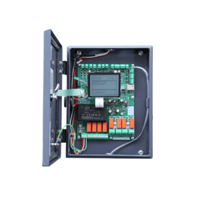 Panel de Control DVP-1200 / 192 Canales / 8 Relevadores  / Salidas Analógicas y 24VDC / Pantalla LCD - Kompletum