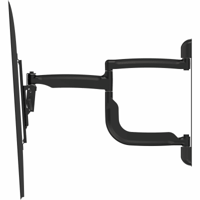 Soporte de Pared Articulado SmartMount para Pantallas 43" a 65"+ / Extensión 30.1" (765mm) / Capacidad 90 lb (41kg) / VESA 200x100 a 600x400mm / Pivote ±90° / Gestión Integrada de Cables - Kompletum