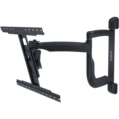Soporte de Pared Articulado SmartMount para Pantallas 43" a 65"+ / Extensión 30.1" (765mm) / Capacidad 90 lb (41kg) / VESA 200x100 a 600x400mm / Pivote ±90° / Gestión Integrada de Cables - Kompletum