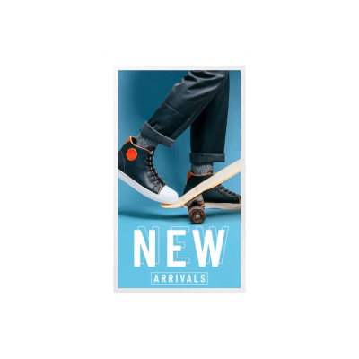 E-PAPER para publicidad digital, bateria incluida, hasta 6 colores uso 24/7, VESA 200x200 - Kompletum