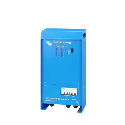 Skylla-TG 24/30 GMDSS / Cargador de Baterías para Ambientes Marinos 24 V, 30 A / Bancos de 250 a 350 Ah - Kompletum