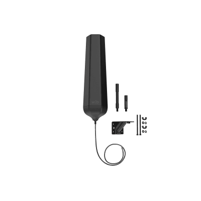 Antena Hexagonal Exterior HEX 360 / 617-894 MHz 6.0 dBi / 1000-1710 MHz 7.5 dBi / 1710-2200 MHz 7.0 dBi / Omnidireccional / Compatible Todas Operadoras Norteamericanas / Material ASA IP67 / VSWR <2.5:1 / Potencia Máxima 10W / Incluye Montaje de - Kompletum