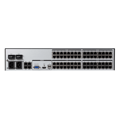 Switch KVM over IP Cat 5 | Hasta 64 Puertos | Resolucion Full HD 1920x1200 | Dual NIC Gigabit | Virtual Media USB 2.0 | FIPS 140-2 Level 1 | Cascada hasta 512 Equipos | Administracion Centralizada CC2000 - Kompletum