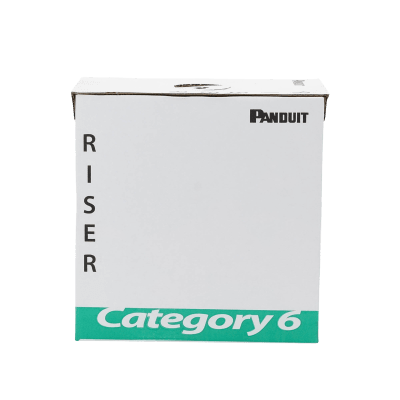 Bobina de Cable UTP, Categoría 6 de Alto Rendimiento (+350 MHz),  23 AWG, PVC (CMR, Riser), Bobina de 305 m, Color Azul - Kompletum