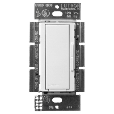 (RadioRA2) Switch on/off de pared, compañero de switch on/off multilocación. Usar en 3 vías o escalera. - Kompletum