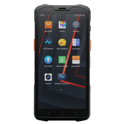 Handheld / Escaner de mano / protección IP68 / lector codigos 1D, 2d, QR / compatible con tarjetas mifare, NFC - Kompletum