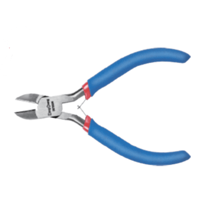 Pinza de corte diagonal de 4.5" con mangos recubiertos - Kompletum