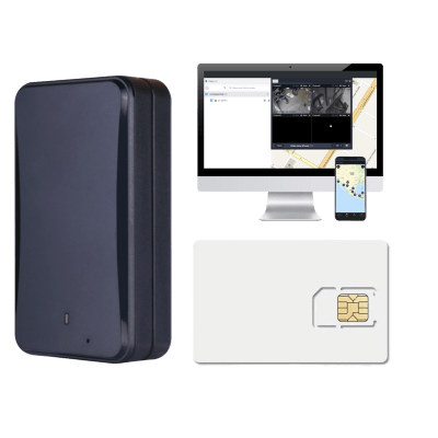 KIT Rastreador vehicular magnético / Especial para contenedores u oculto en vehículo / batería de larga duración / incluye una licencia anual para plataforma EPCOMGPSCODE y SIM500MB2Y - Kompletum