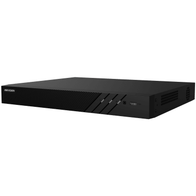 NVR 8 Megapixel (4K) (Compatible con Cámaras ACUSENSE) / 16 canales IP / 16 Puertos PoE+ / 2 Bahías de Disco Duro / Salida de Vídeo en 4K / 300 Metros PoE Modo Extendido - Kompletum