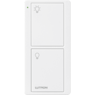 Control remoto PICO 2 botones encender, apagar, complemente con un switch on/off, Caseta, RA2, RadioRa2 - Kompletum