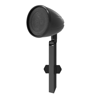 Altavoz de Jardín | Coaxial 5" Woofer | 1.5" Tweeter | Potencia 20W (100V) y 10W (70V) | Protección IP contra Polvo y Líquidos | Bracket Ajustable en Ángulo | Aplicación Exterior - Kompletum